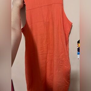 ⭐️Women's Sleeveless Orange Top
